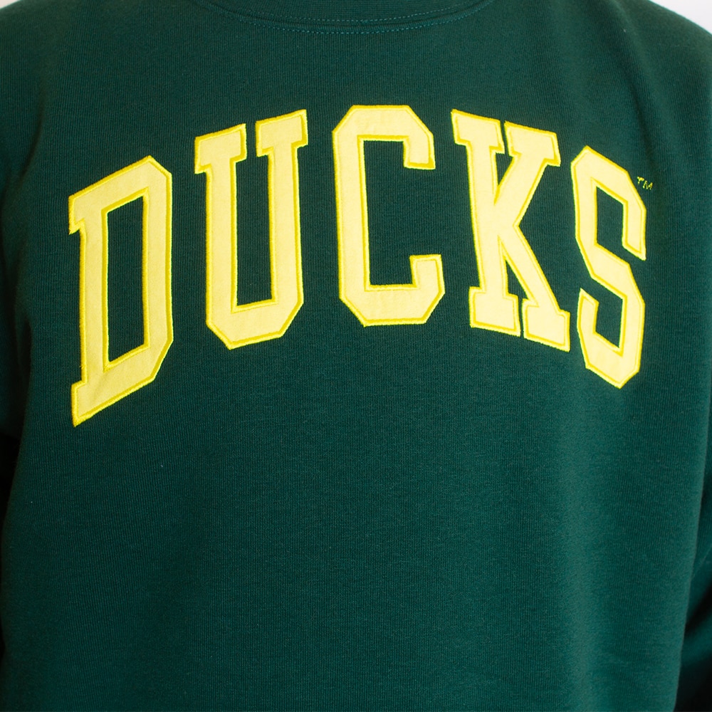 Arched Ducks, Zoozatz, Green, Pullover, Polyester Blend, Men, Yellow Suede, Sweatshirt, 341866